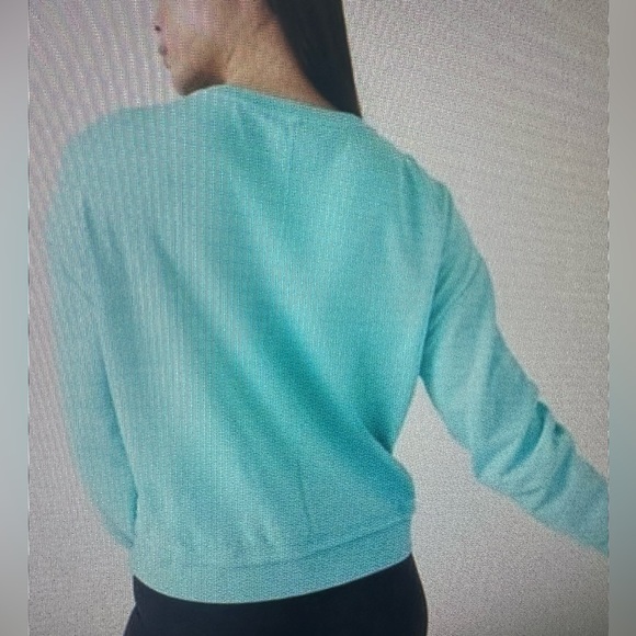Athleta sundown sweatshirt II size 2X gulf green nwt - Picture 2 of 10